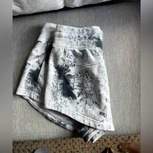 Lululemon Terry Tie Dye Shorts - Picture 3 of 6